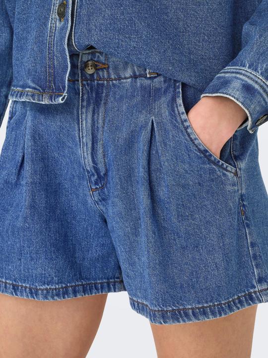 Produktbild Only ONLELLIS Locker geschnitten Jeans-Shorts Jeans-Shorts (XS)