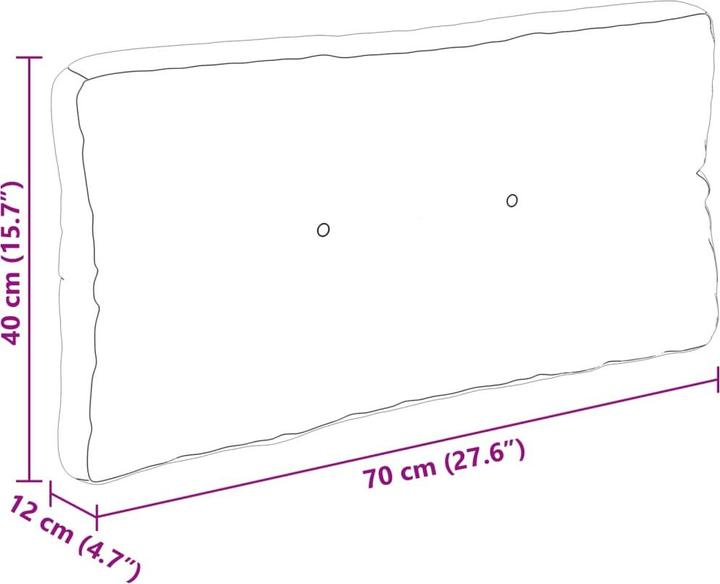 Produktbild vidaXL 10-tlg. Garten-Lounge-Set mit Kissen (120 x 80 cm)