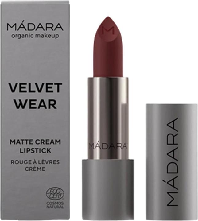 Image du produit Madara Organic Skincare Velvet Wear Rouge à lèvres crème matte 36 Aura 3.8g (36 Aura)