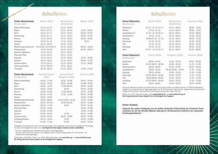 Nährwerte und Zutaten Harry Potter Schülerkalender A5 2026 - 17 Monate ab August 2025 (A5, Deutsch)