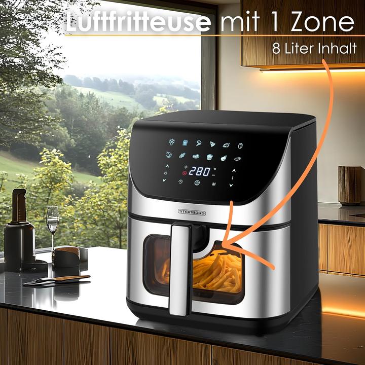 Produktbild Steinborg 4-in-1 Heissluftfritteuse 8L
