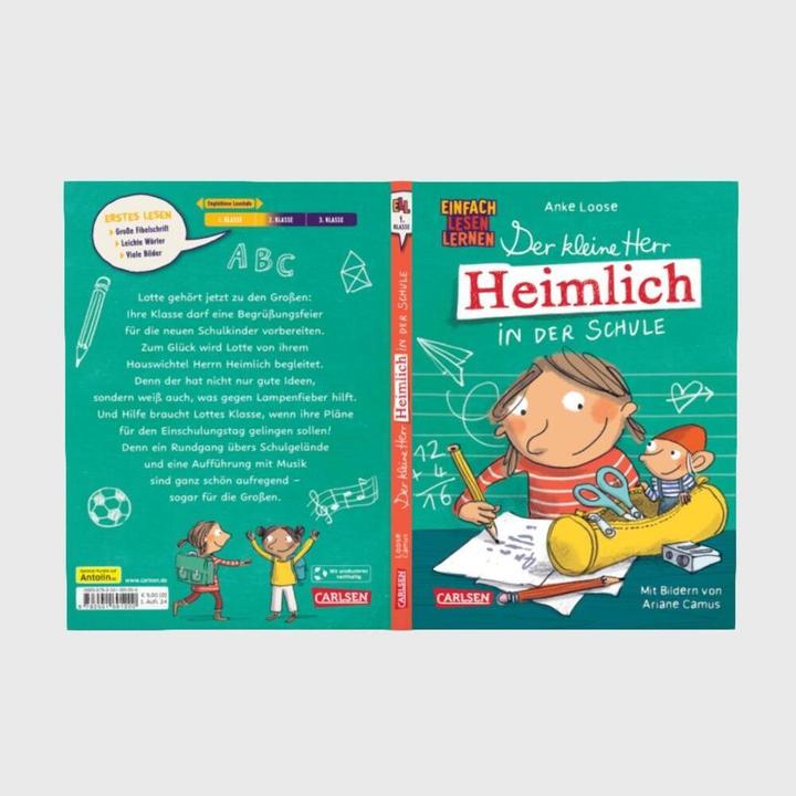 Produktbild Der kleine Herr Heimlich in der Schule (Deutsch, Anke Loose, Ariane Camus, 2024)