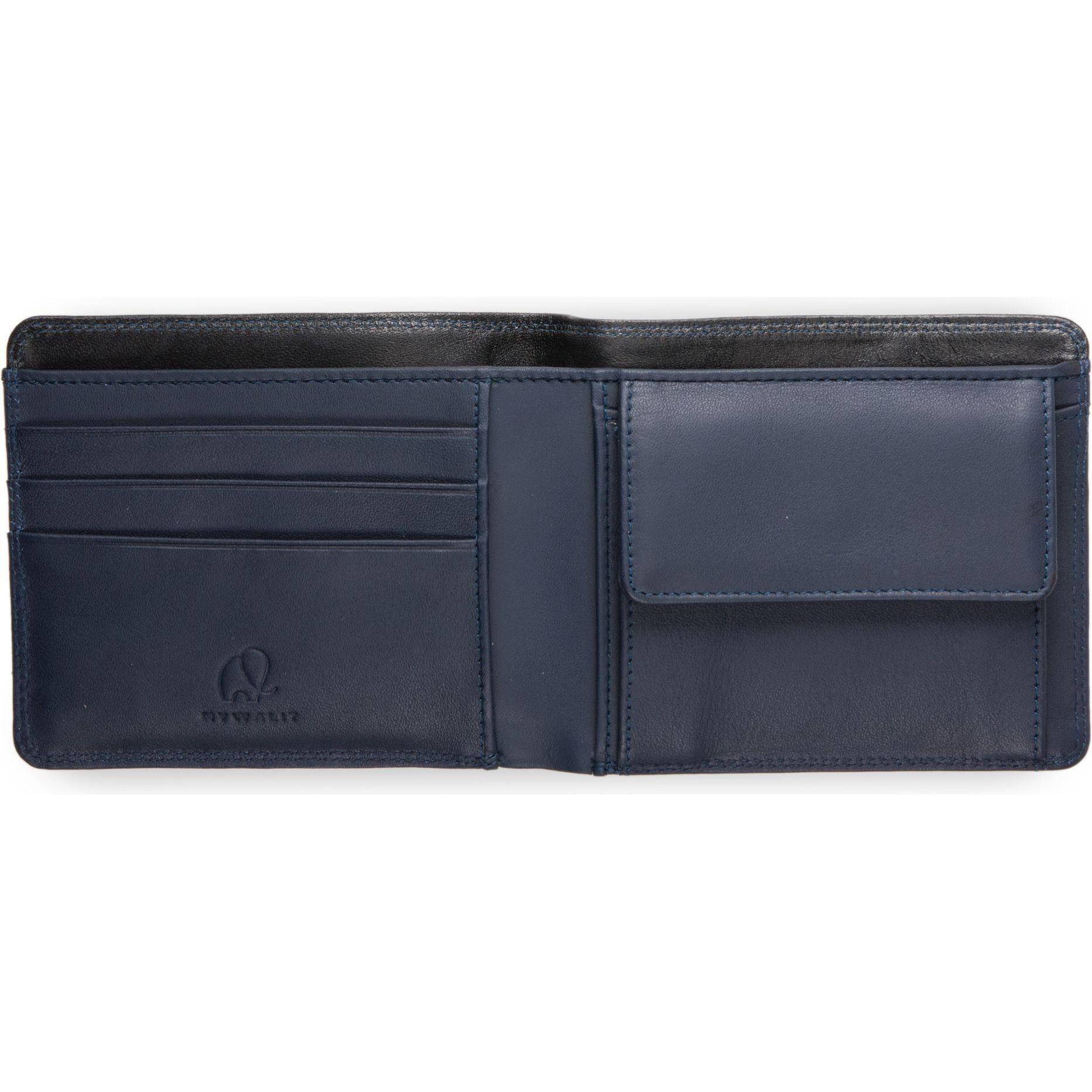 Thumbnail - Mywalit, Herren, Portemonnaie, Geldbörse RFID Leder 11 cm, Schwarz