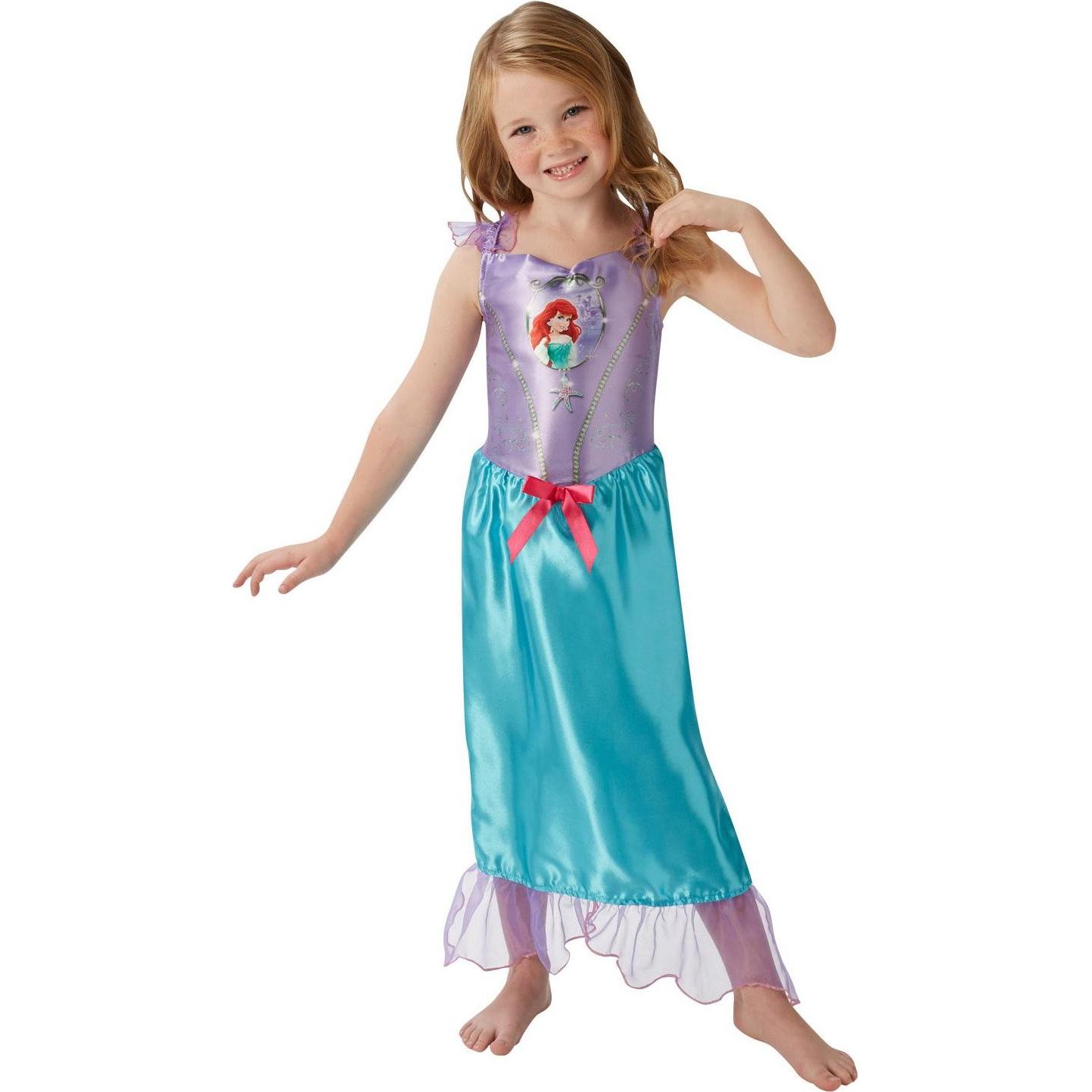 Disney Prinsesse Ariel Kostume til børn(Str. 116) (L)
