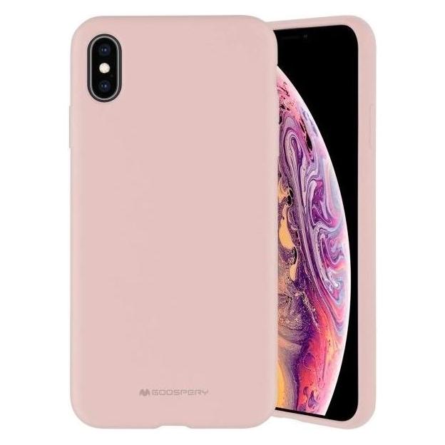 Mercury Silicone Samsung A33 5G A336 różowo-piaskowy/pinksand (Samsung Galaxy A33 5G), Smartphone Hülle, Rosa