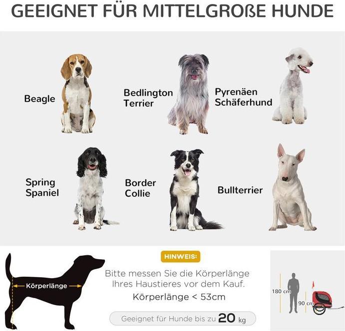 Image du produit Jamb Remorque pour chiens