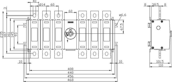 Image du produit Siemens Interrupteur-sectionneur