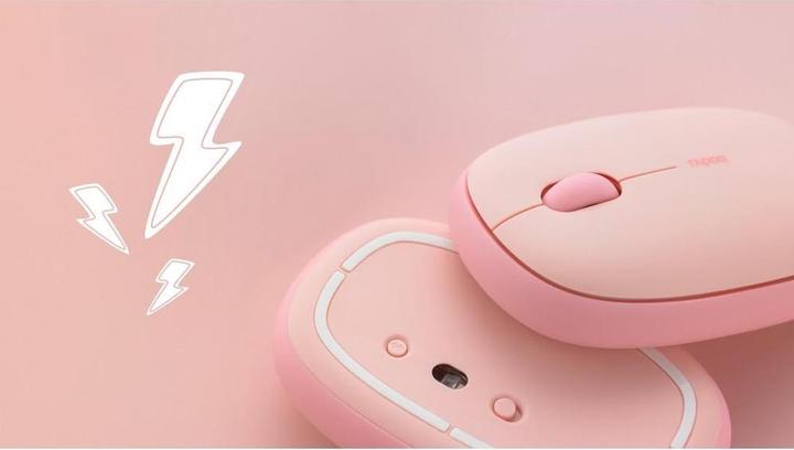 Actual product image Rapoo M660 WL MOUSE PINK (Wireless)