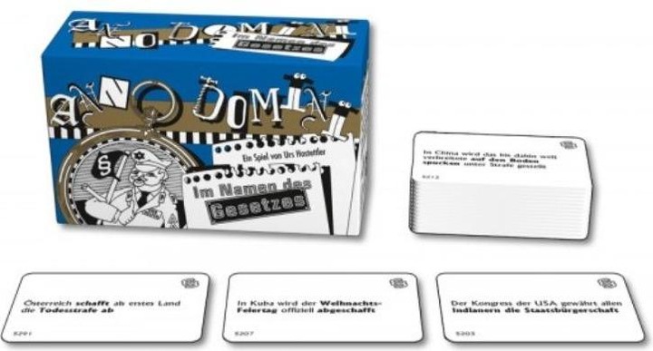 Produktbild Abacus Anno Domini - Im Namen des Gesetze (Deutsch)