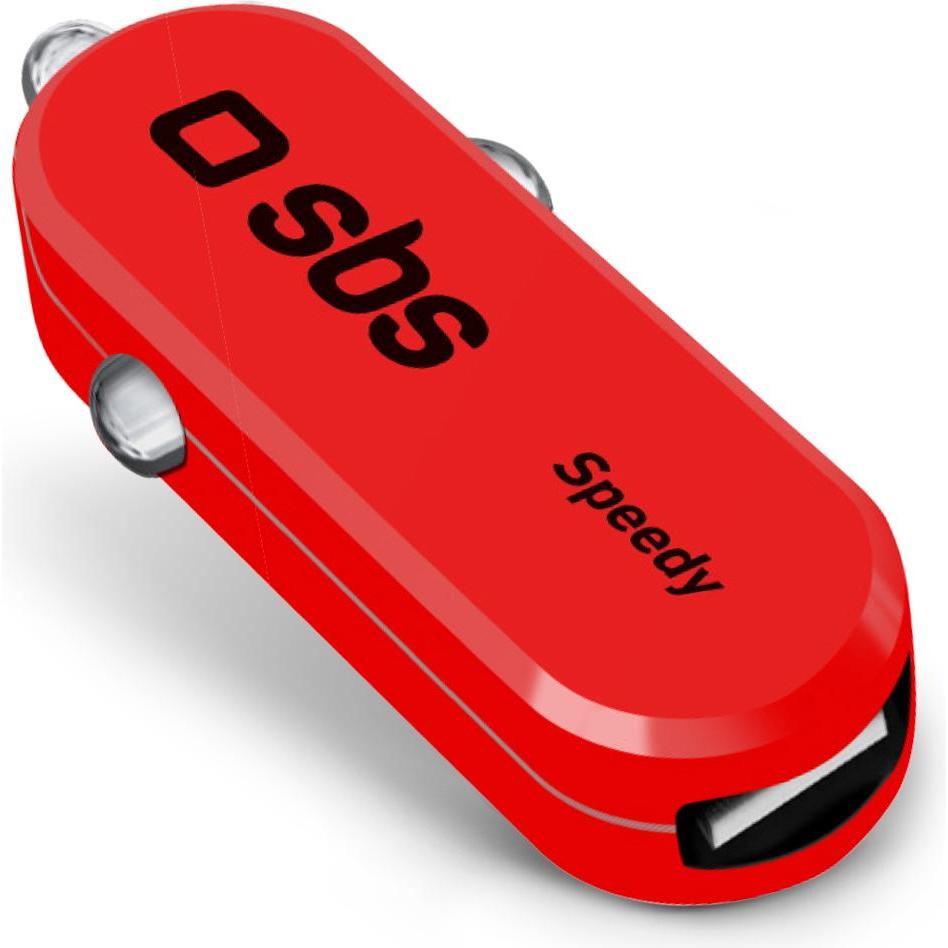 SBS Autoladegerät Speedy, Auto Adapter, Rot