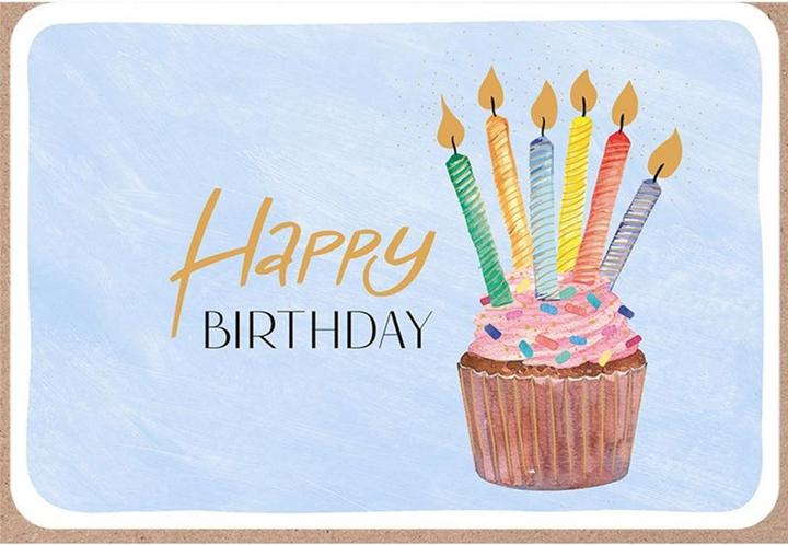 ABC Geburtstagskarte Happy Birthday B6 (1 Stk.)