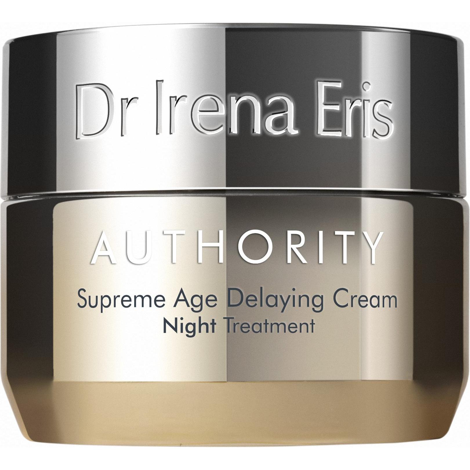 Dr Irena Eris, Crema viso, Authority Supreme Age Delaying przeciwzmarszczkowy krem do twarzy na noc 50ml (50 ml, Crema notte)