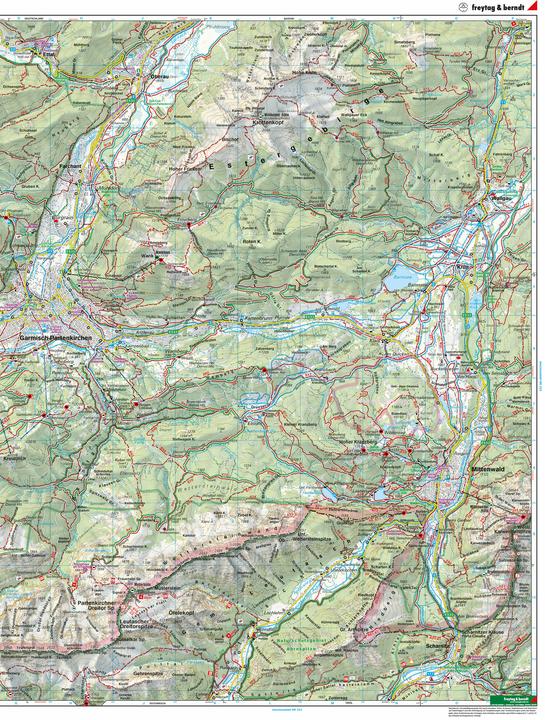 Actual product image Garmisch-Partenkirchen - Wetterstein Mountains - Werdenfelser Land - FBW.WKD4