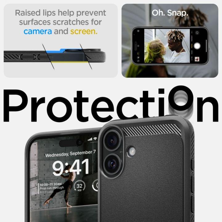 Produktbild Spigen Rugged Armor Case (Apple iPhone 16)