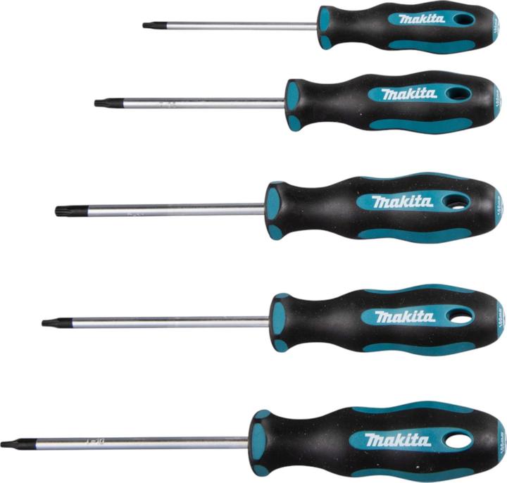 Actual product image Makita Screwdriver set 5 pieces