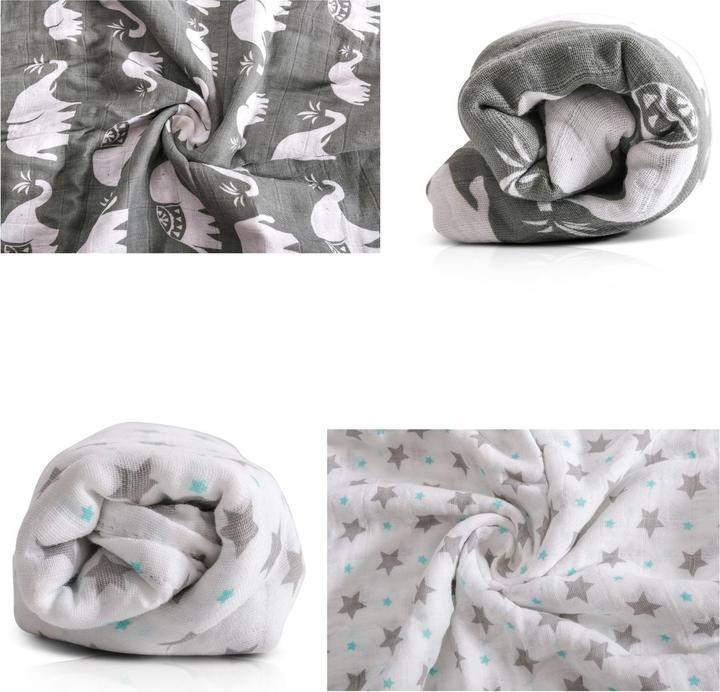 Actual product image Cangaroo Cloth Diaper Set Aimy 120x110 cm (120 cm, 110 cm)