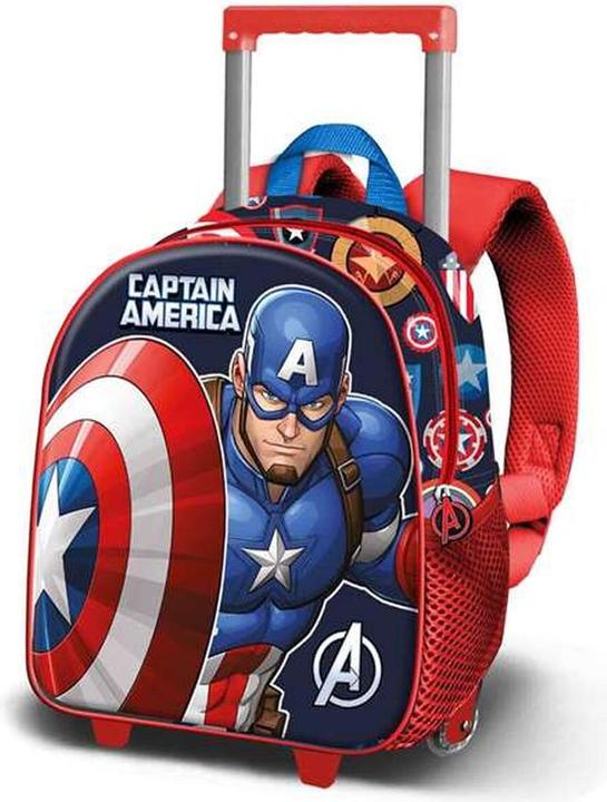 Produktbild Karactermania Small 3D Backpack with Wheels Patriot (7 l)