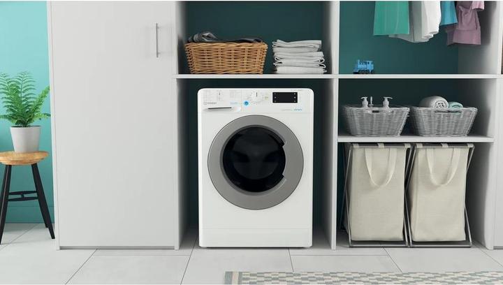 Produktbild Indesit Washing machine with Dryer BDE 76435 9 WS EE, Free standing, Front loading, White