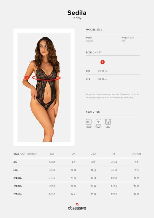 Actual product image Obsessive Sedila Teddy (XL)