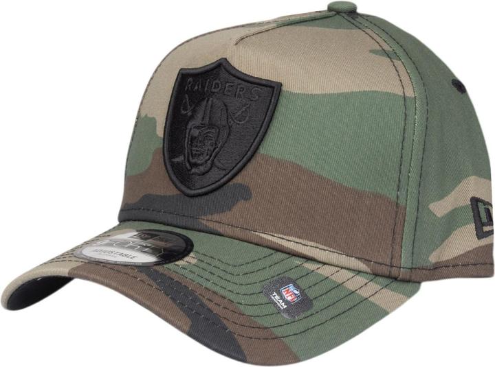 New Era 9Forty A-Frame Cap - Las Vegas Raiders Wood Camo (One size)
