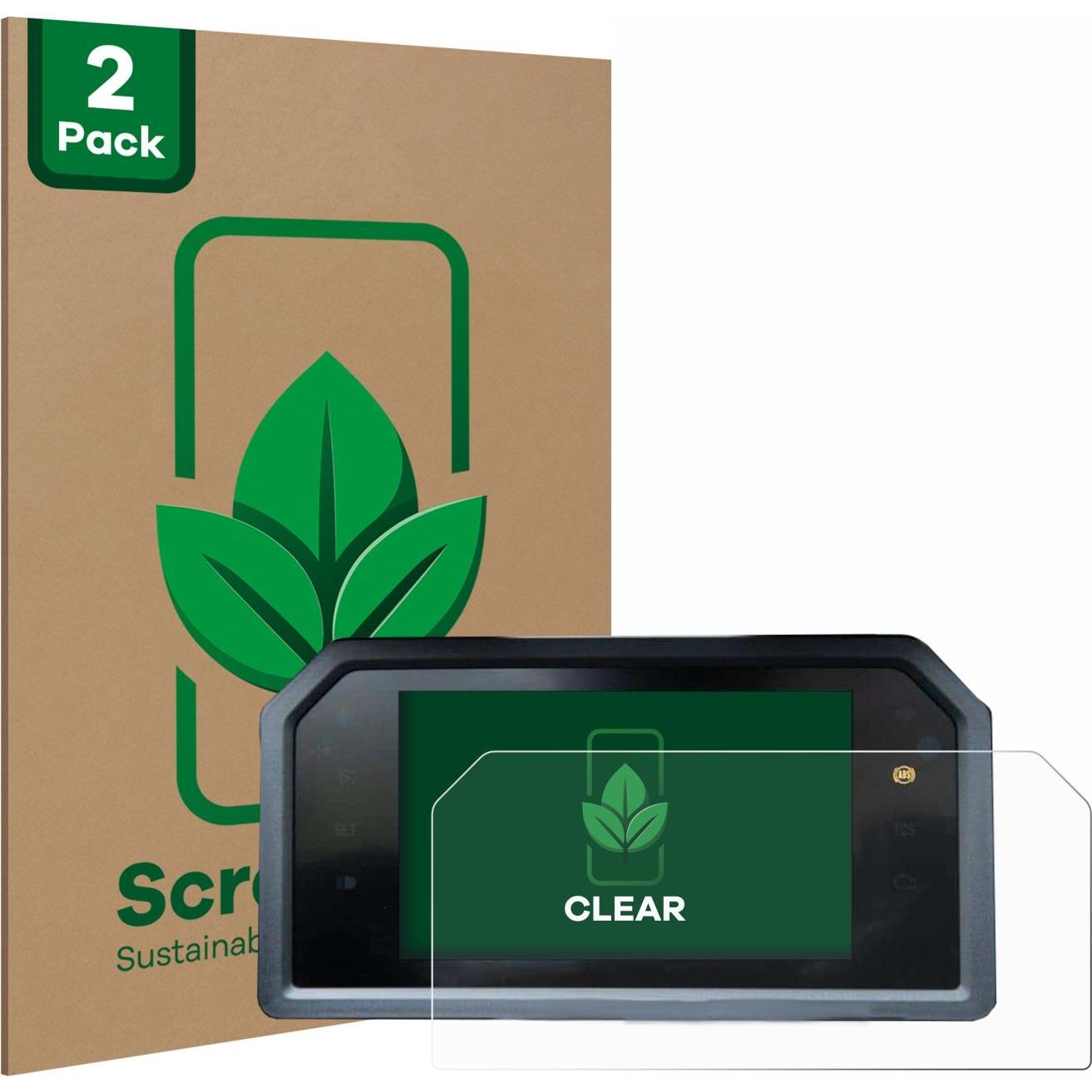 Thumbnail - ScreenLeaf, Fahrzeug Navigation Zubehör, Schutzfolie nachhaltiger Displayschutz Displayschutzfolie Folie Klar Transparen...