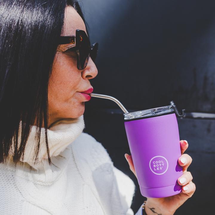 Produktbild Cool Bottles Wiederverwendbare Trinkhalme 2er Set (2x)