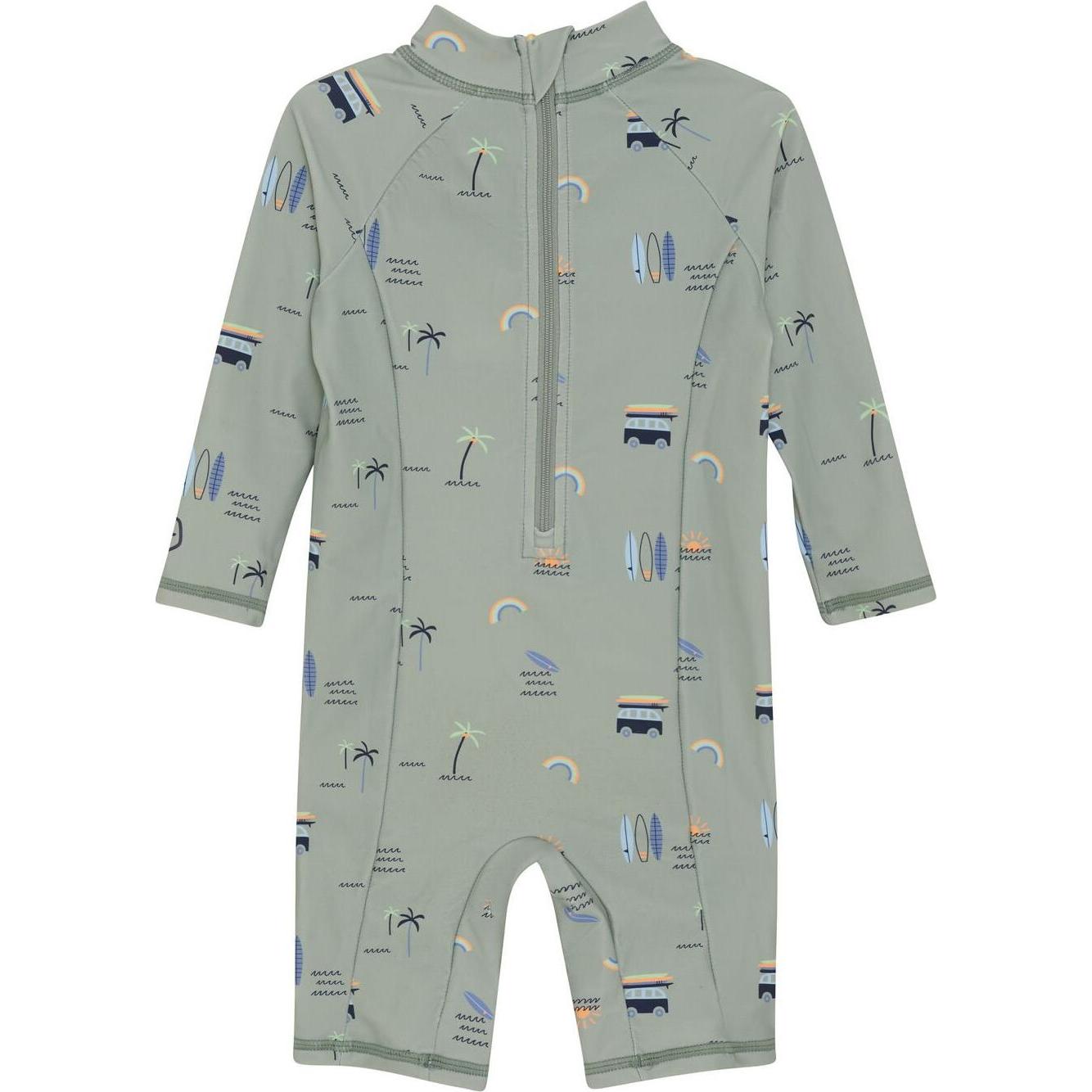 Thumbnail - Color Kids, Badeanzug, Baby Badeanzug Iceberg, Grün, (92)