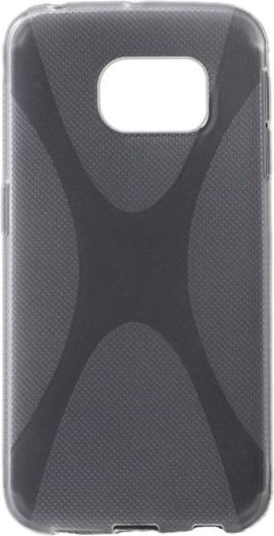 Actual product image MU Classic Elastic plastic cover X-Shape (Samsung Galaxy S6 Edge)