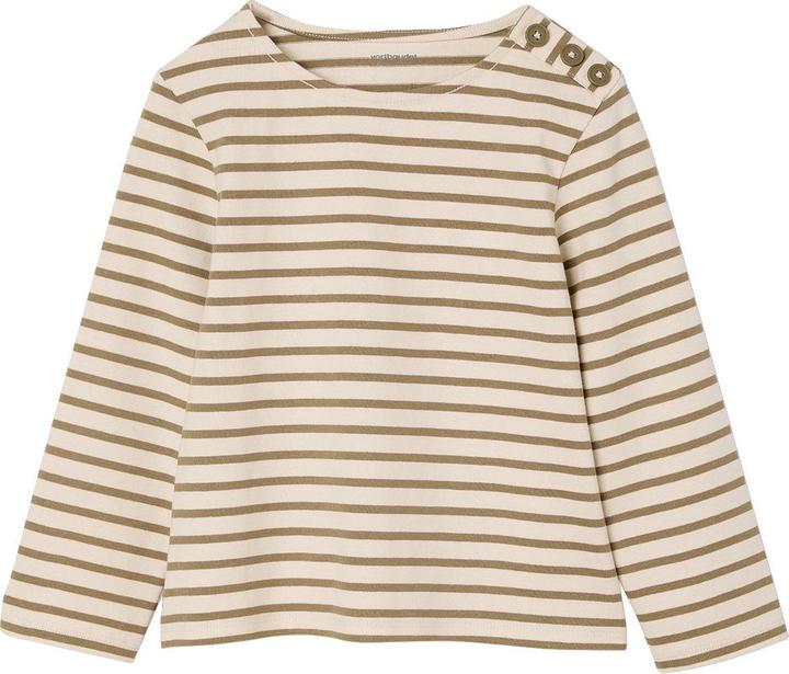 Actual product image Vertbaudet Mädchen Ringelshirt mit Recycling-Baumwolle (128)