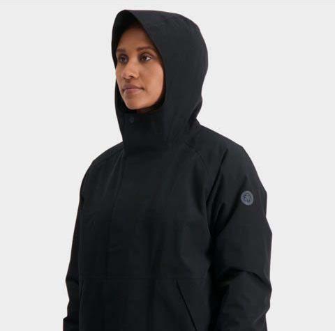 Actual product image Agu City Slicker Unisex Rain Coat Urban Outdoor black (S)