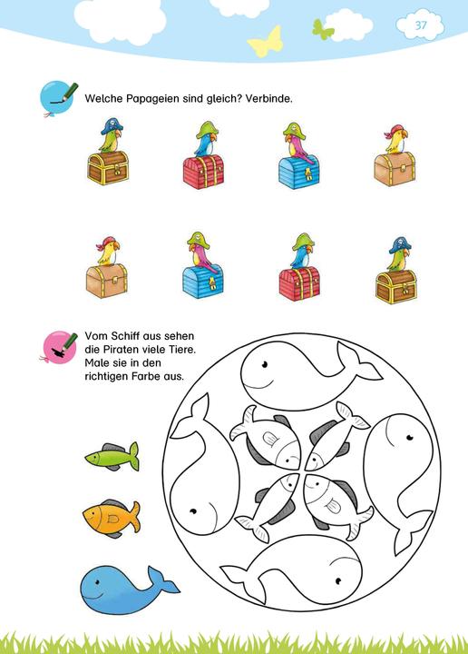 Produktbild Mein grosses buntes Kindergarten-Buch (Deutsch, Britta Vorbach, 2018)