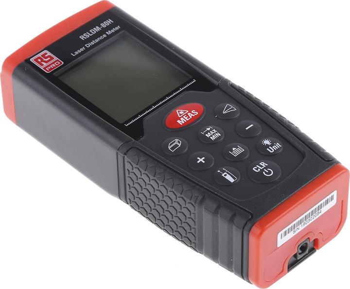 Image du produit RS PRO 80m Distance Meter (80 m, 635 nm)