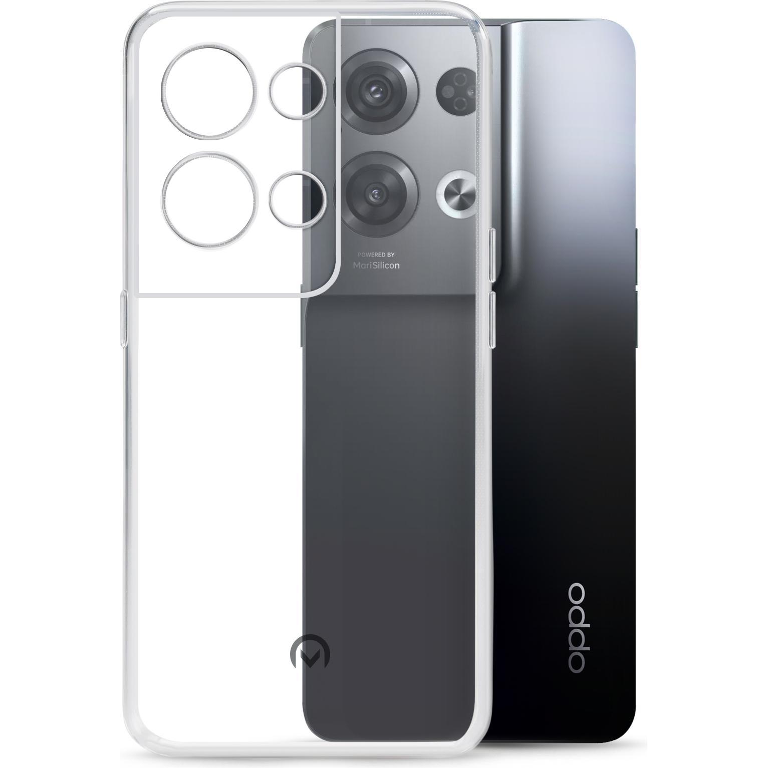 Mobilize Gelee-Hülle (Oppo Reno 8 5G), Smartphone Hülle, Transparent