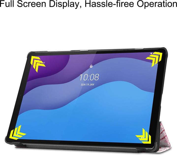 Actual product image Lobwerk Cover for Lenovo Tab M10 2nd 2020 TB-X306F TB-X306X 10.1 inch Smart Cover Case with Stand Function (Lenovo Tab M10)