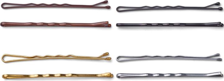 Immagine prodotto Trisa Fermagli per capelli ondulati 60 mm argento 250 pezzi. (250 pz.)