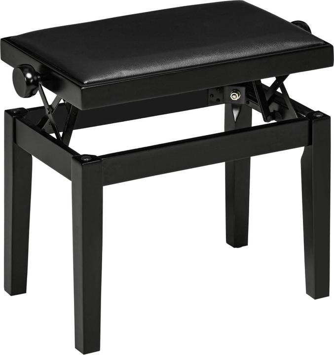 Actual product image Homcom Piano stool with non-slip foot pads (Drummer's seat)