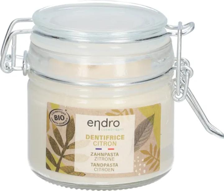 Actual product image Endro Toothpaste natural lemon paste (100 ml)