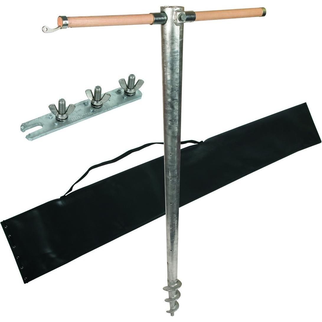 Dehn ES 3P FL ER Set di messa a terra per sistemi di linee aeree con tubo di terra a spirale -SE, Accessori di elettronica + Alloggiamento