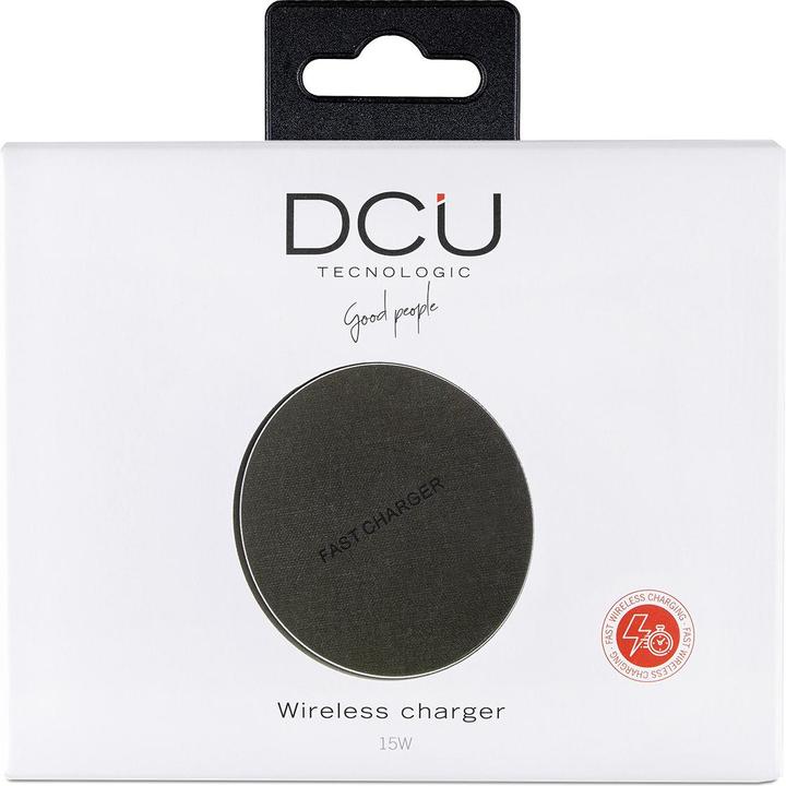 Produktbild DCU Tecnologic 15 W Wireless Charger + Cable Tr + Cable Type C (15 W)
