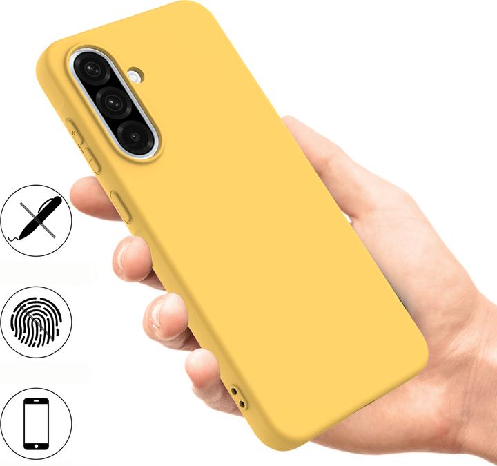 Produktbild Cover-Discount Galaxy A37 Silikon Gummi Hülle mit Riemen (Samsung Galaxy A37)