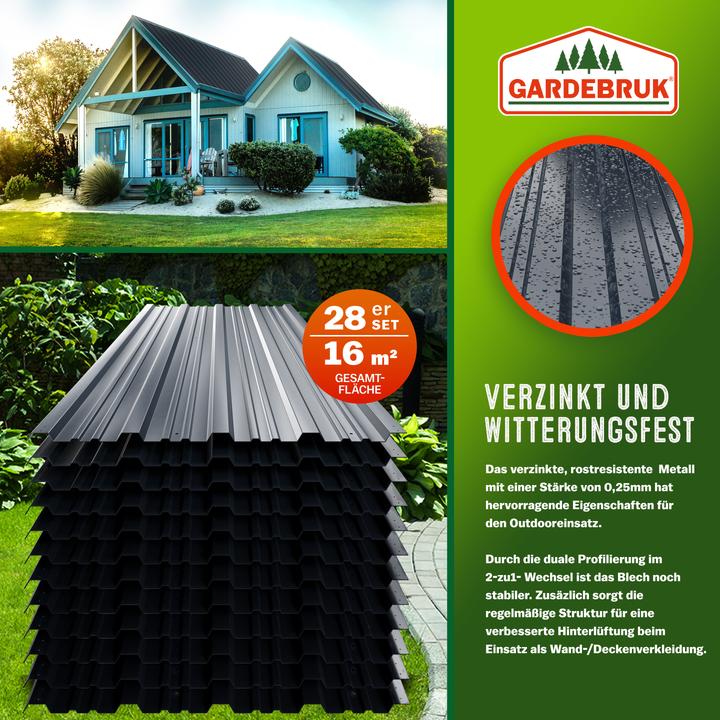 Image du produit Gardebruk 28x Tôles de bardage