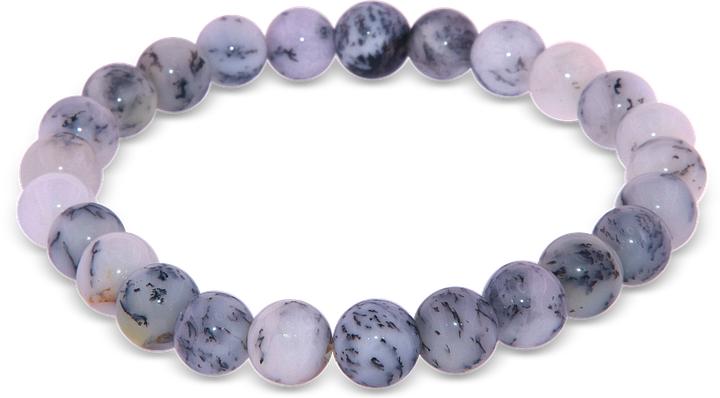 Immagine prodotto Leyda Bracciale di agata dendrite (18.50 cm, Pietra colorata)