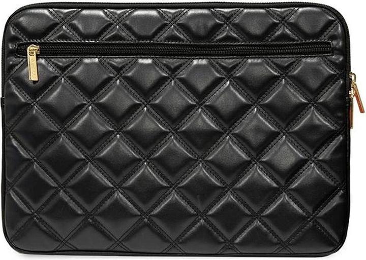 Actual product image Guess Sleeve GUCS14ZPSQSSGK 14" czarny/black Quilted 4G (14")