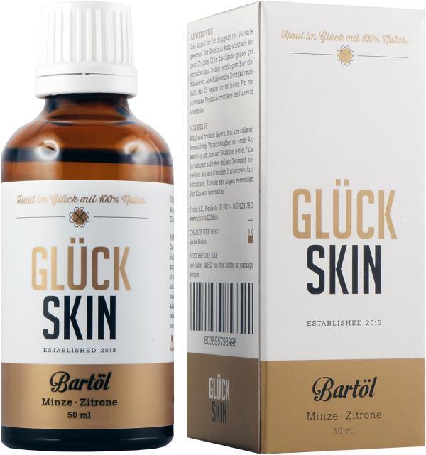 GlückSkin Beard oil mint lemon (50 ml)