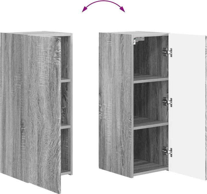 Actual product image vidaXL TV-Schränk (29.50 x 30 x 80 cm)