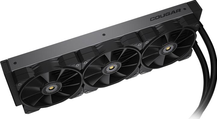 Actual product image Cougar Kit Watercooling AIO Poseidon GT RGB - 360mm (Noir)