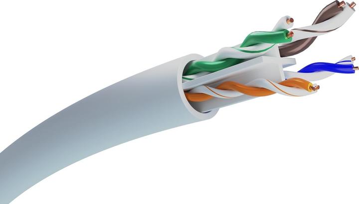 Produktbild Extralink CAT6 UTP U/UTP V2 indoor twisted pair 305m (U/UTP, CAT6, 305 m)