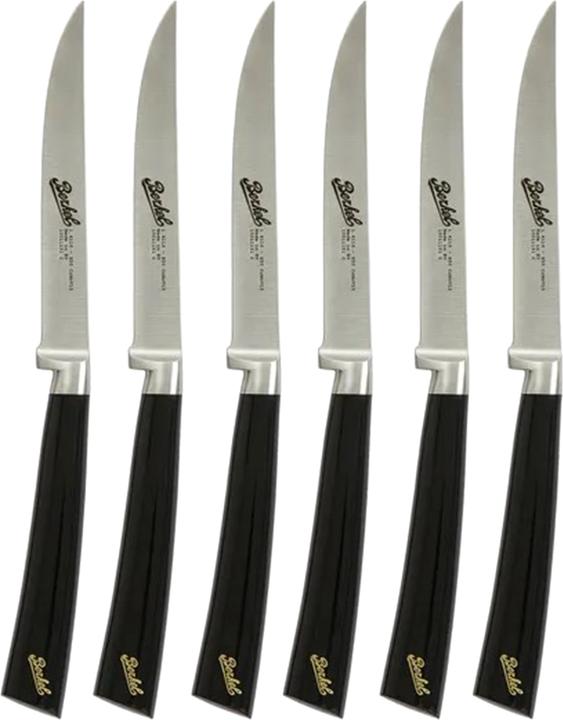 Productafbeelding Berkel Elegance Glossy Black Steak Set 6 stuks. (6 Pcs., Mes)