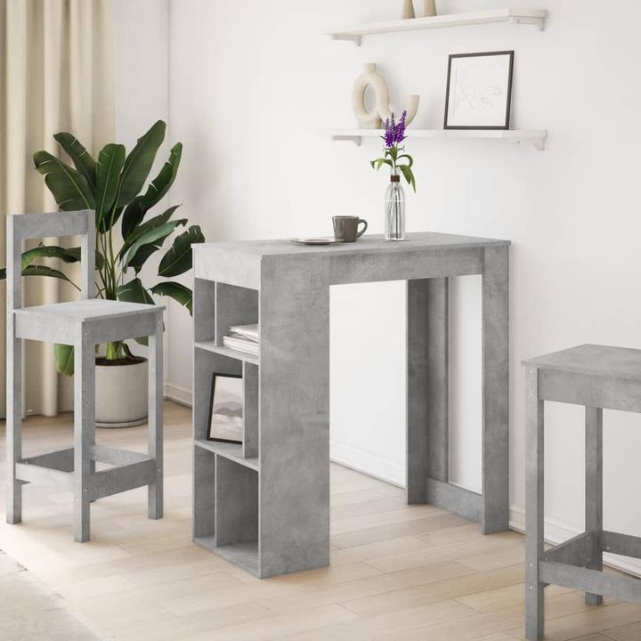 Produktbild VidaXL Bartisch mit Regal