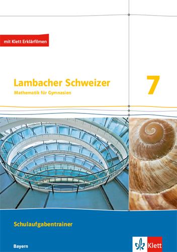 Actual product image Lambacher Schweizer Mathematik 7. Schulaufgabentrainer. Schülerheft mit Lösungen Klasse 7. Ausg (German, 2020)